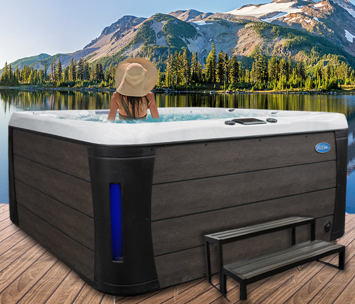 Calspas hot tub being used in a family setting - hot tubs spas for sale Camphill
